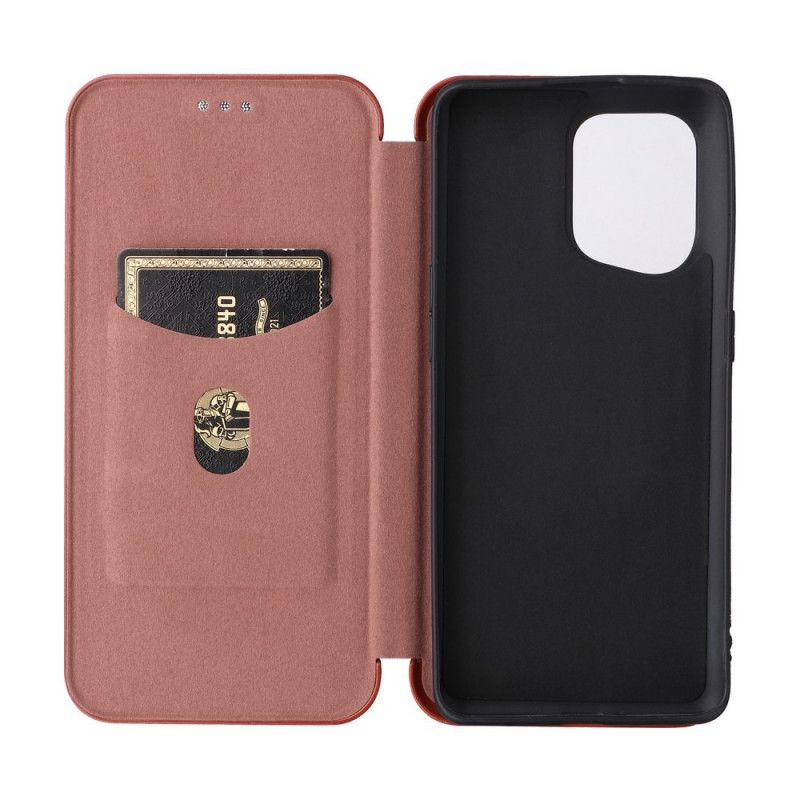 Cover Oppo Find X5 Flip Cover Kulfiber