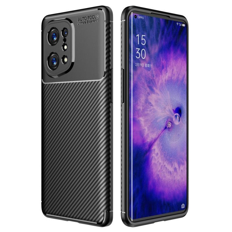 Cover Oppo Find X5 Kulfiberslange