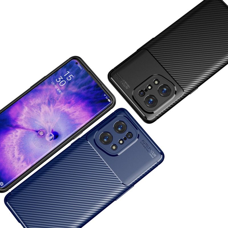 Cover Oppo Find X5 Kulfiberslange