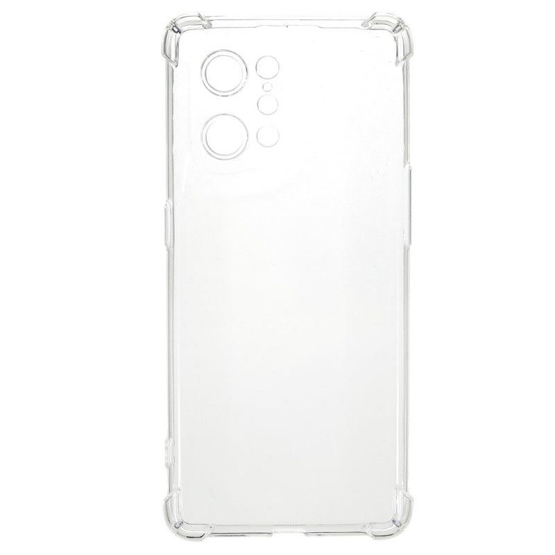 Cover Oppo Find X5 Transparente Forstærkede Hjørner