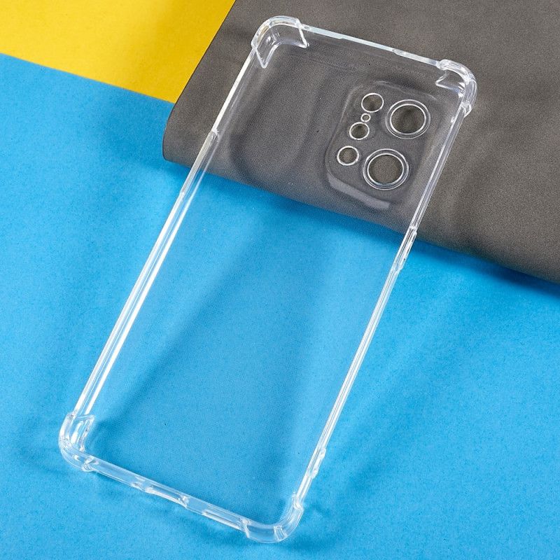 Cover Oppo Find X5 Transparente Forstærkede Hjørner