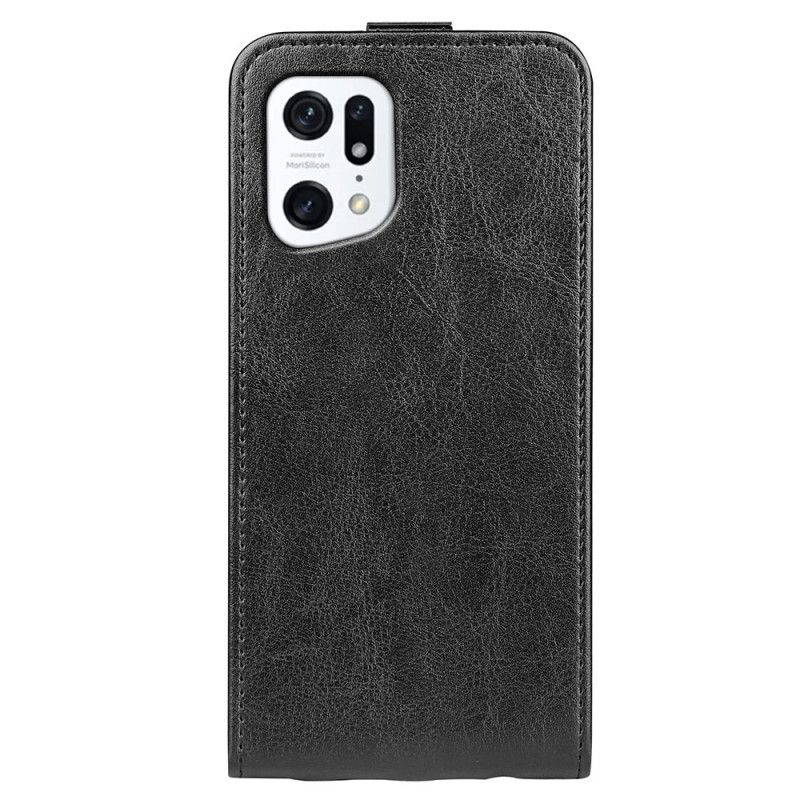 Flip Cover Oppo Find X5 Læder Cover Foldbar