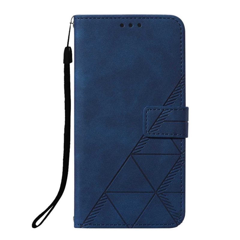 Flip Cover Oppo Find X5 Pyramide Lædereffekt