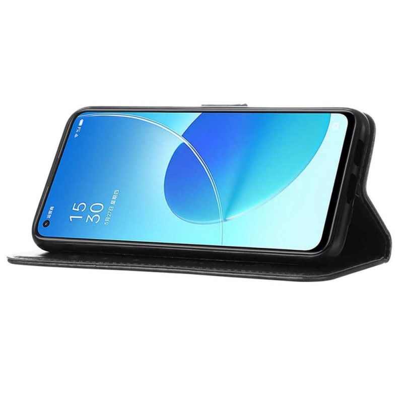 Flip Cover Oppo Find X5 Sommerfugledesign Med Snor