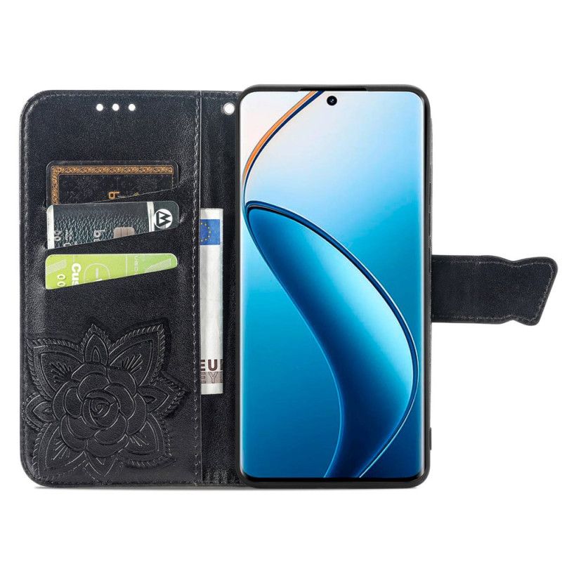 Flip Cover Realme 12 Plus 5g Barok Sommerfugl