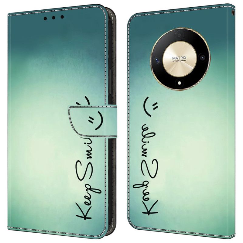 Flip Cover Honor X9b / Magic 6 Lite Hold Smil