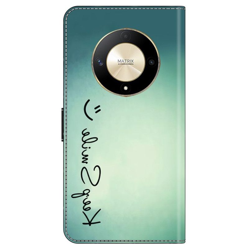 Flip Cover Honor X9b / Magic 6 Lite Hold Smil