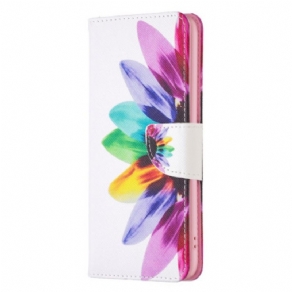 Flip Cover Til Honor X9b / Magic 6 Lite Blomsterakvarel