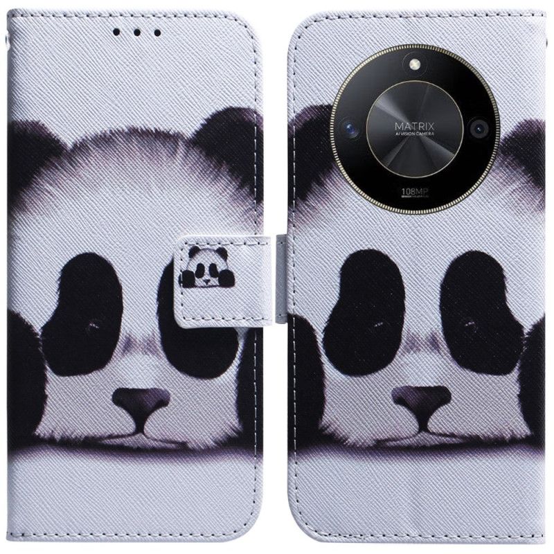 Flip Cover Til Honor X9b / Magic 6 Lite Panda