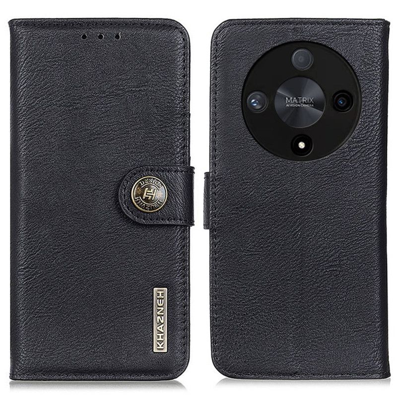 Læder Cover Honor X9b / Magic 6 Lite Telefon Etui Vintage Khazneh