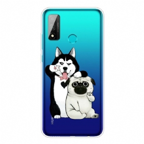 Cover Huawei P Smart 2020 Sjove Hunde