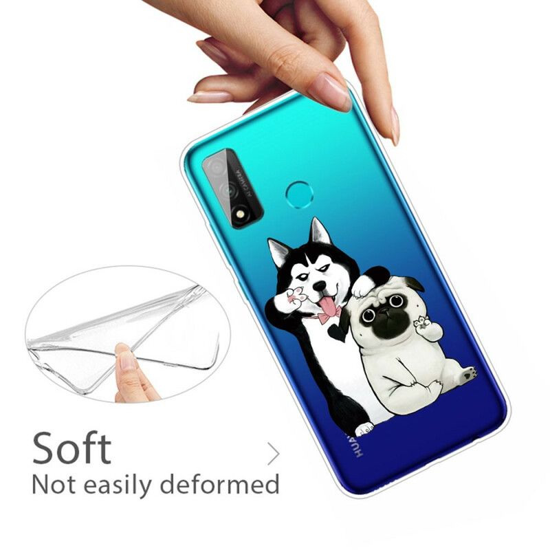 Cover Huawei P Smart 2020 Sjove Hunde