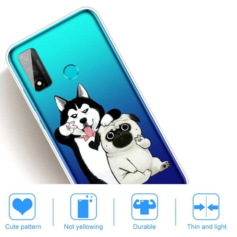 Cover Huawei P Smart 2020 Sjove Hunde