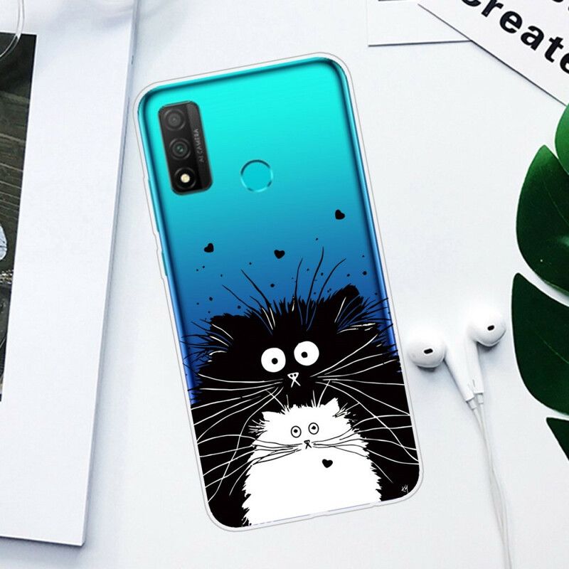 Cover Huawei P Smart 2020 Transparente Overraskede Katte