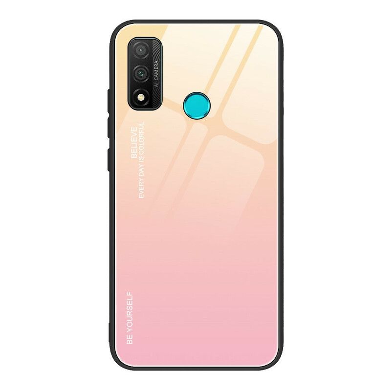 Cover Huawei P Smart 2020 Vær Dig Selv Hærdet Glas