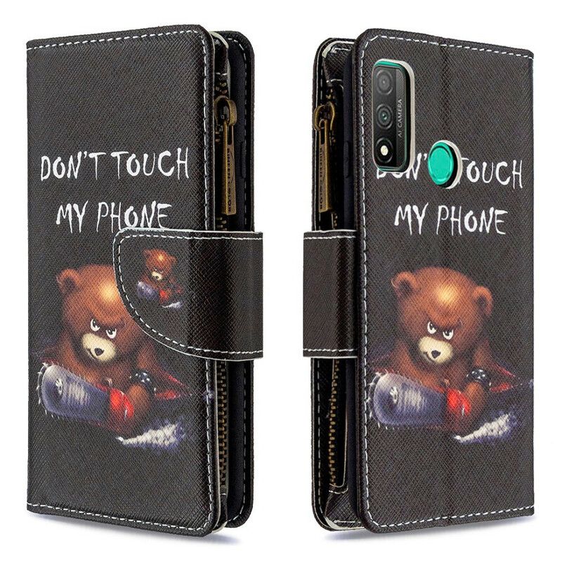 Flip Cover Huawei P Smart 2020 Bear Lynlåslomme