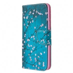 Flip Cover Huawei P Smart 2020 Blomstrende Træ