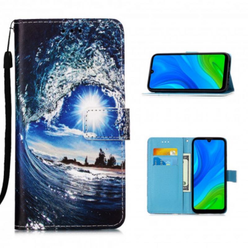 Flip Cover Huawei P Smart 2020 Kiff The Wave