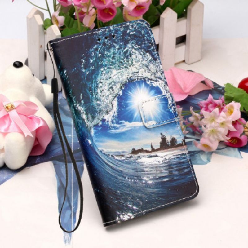 Flip Cover Huawei P Smart 2020 Kiff The Wave