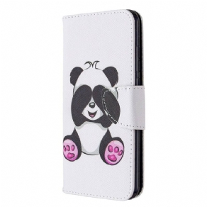 Flip Cover Huawei P Smart 2020 Panda Sjov