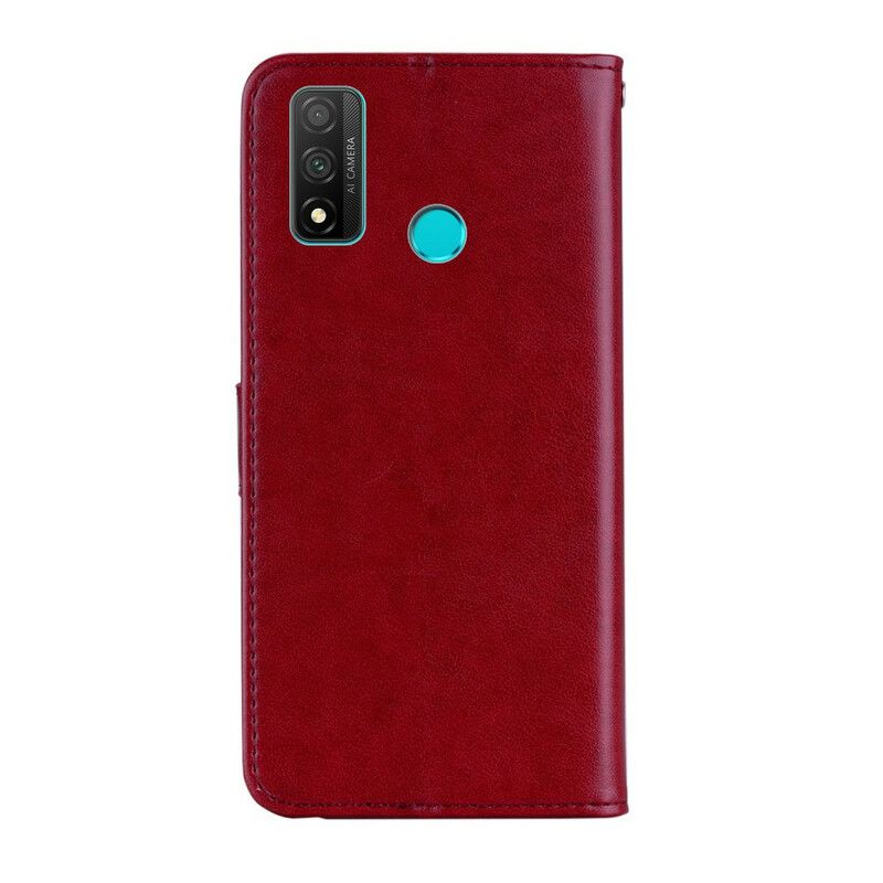 Flip Cover Huawei P Smart 2020 Ugle Mandala Og Charm