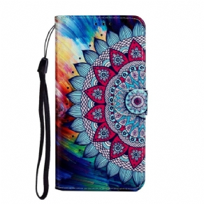 Flip Cover Huawei P Smart 2020 Ultra Farverig Mandala