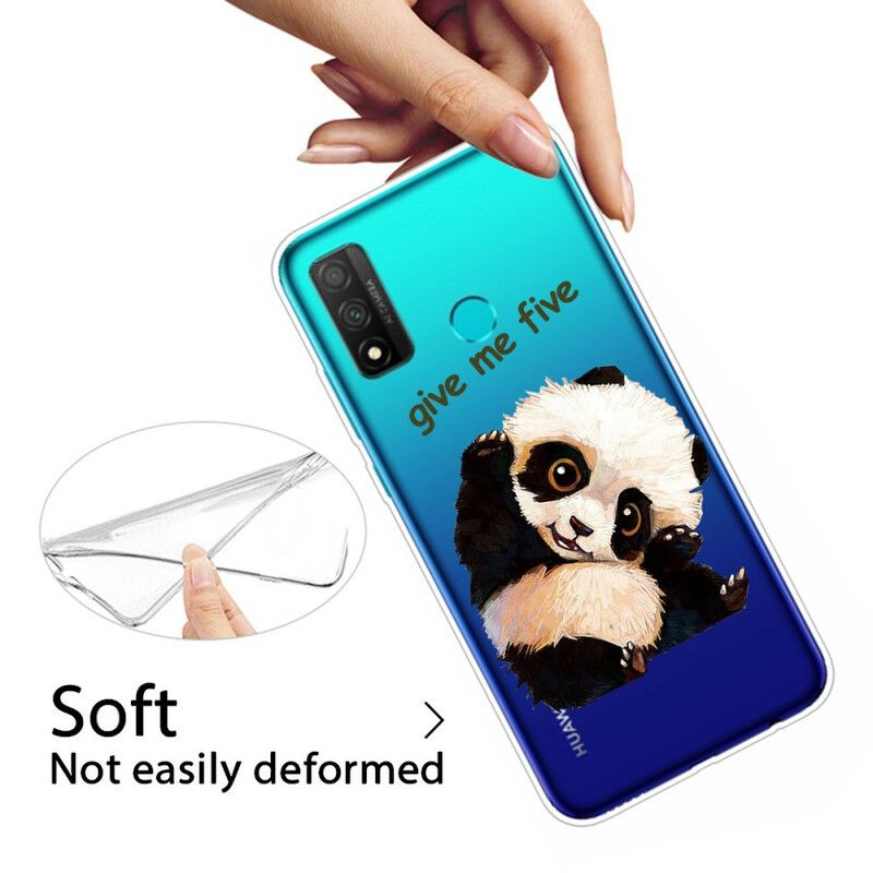 Mobilcover Huawei P Smart 2020 Transparent Panda Giv Mig Fem