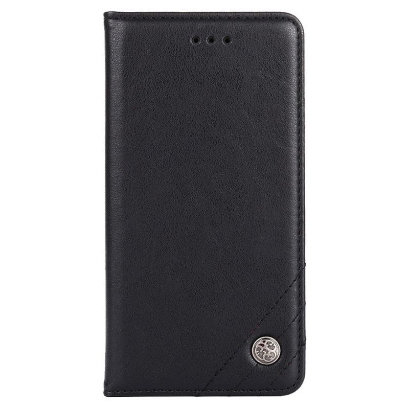 Cover Moto E40 / E30 / E20 Flip Cover Nittelæderstil