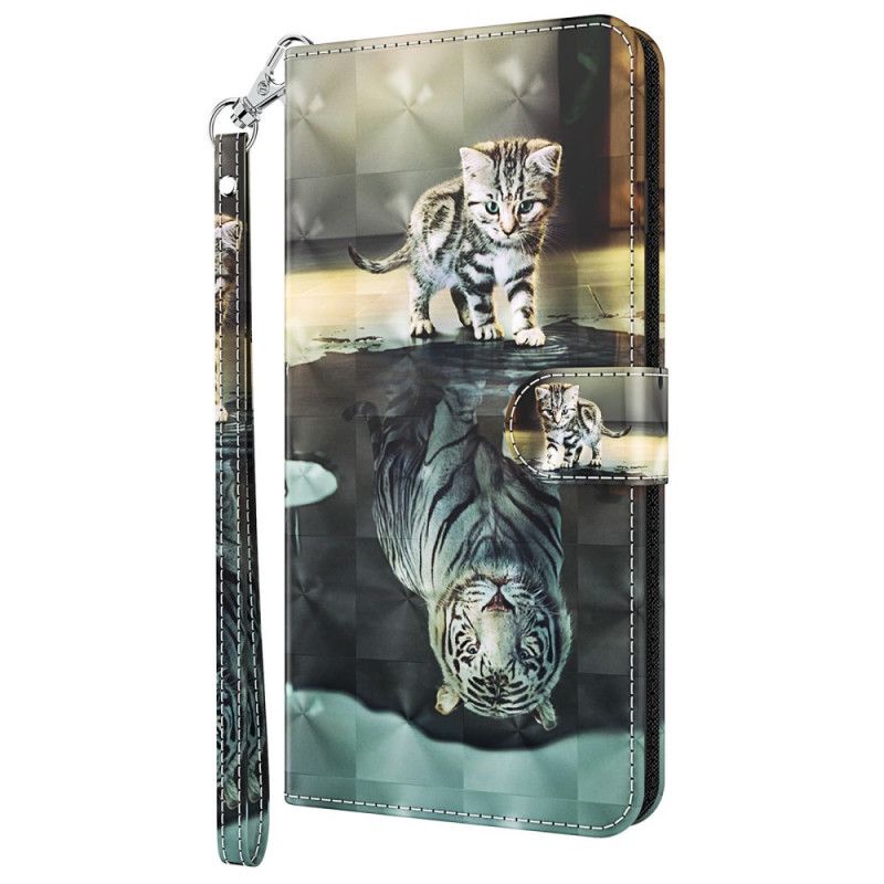 Flip Cover Moto E40 / E30 / E20 Ernest The Tiger