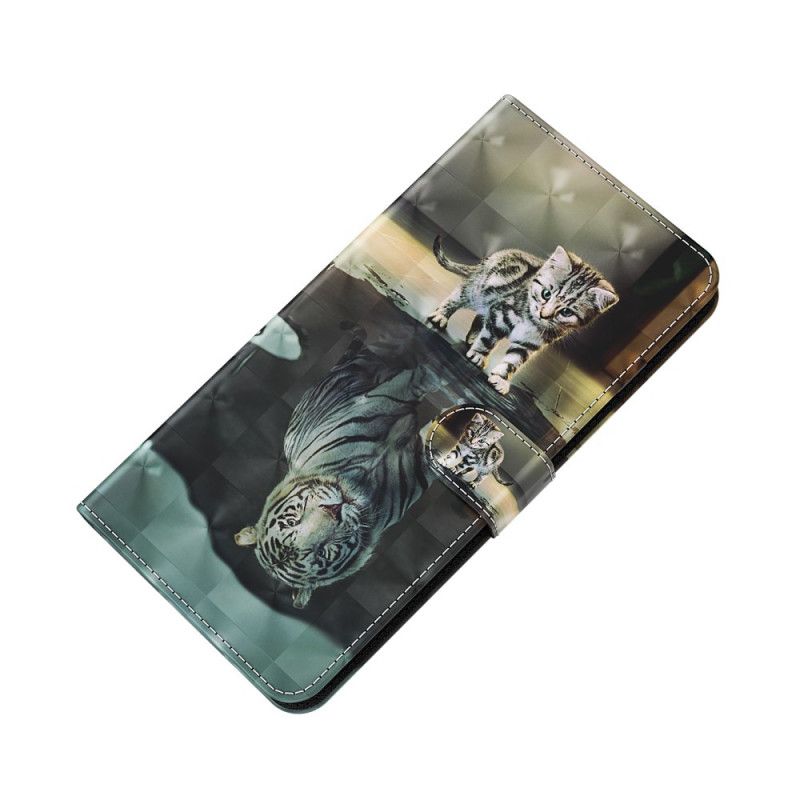 Flip Cover Moto E40 / E30 / E20 Ernest The Tiger