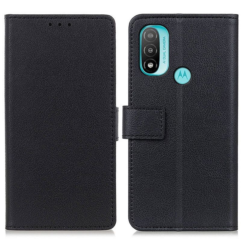 Flip Cover Moto E40 / E30 / E20 Klassisk Khazneh