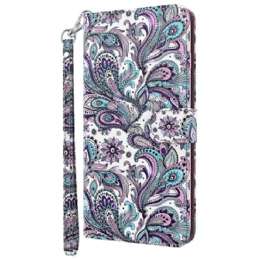 Flip Cover Moto E40 / E30 / E20 Paisley Mønster