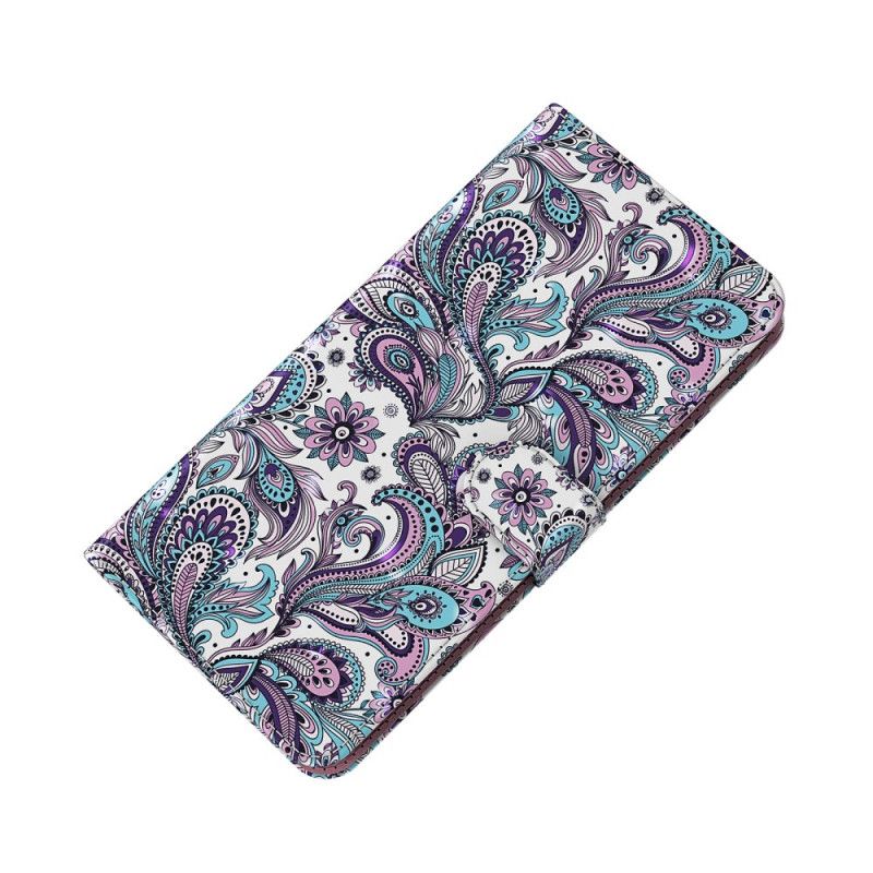 Flip Cover Moto E40 / E30 / E20 Paisley Mønster