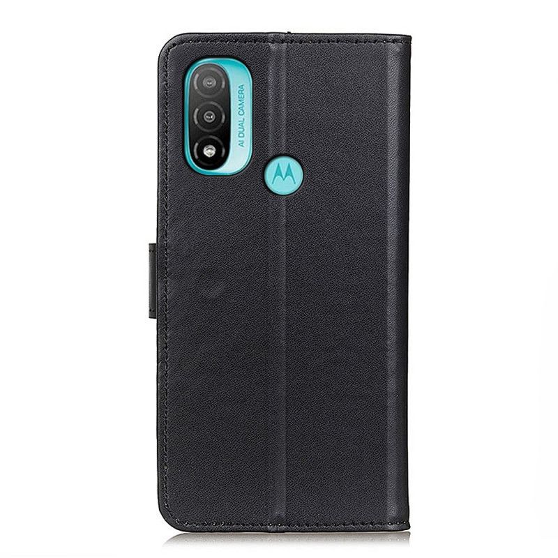 Flip Cover Moto E40 / E30 / E20 Simpelt Kunstlæder