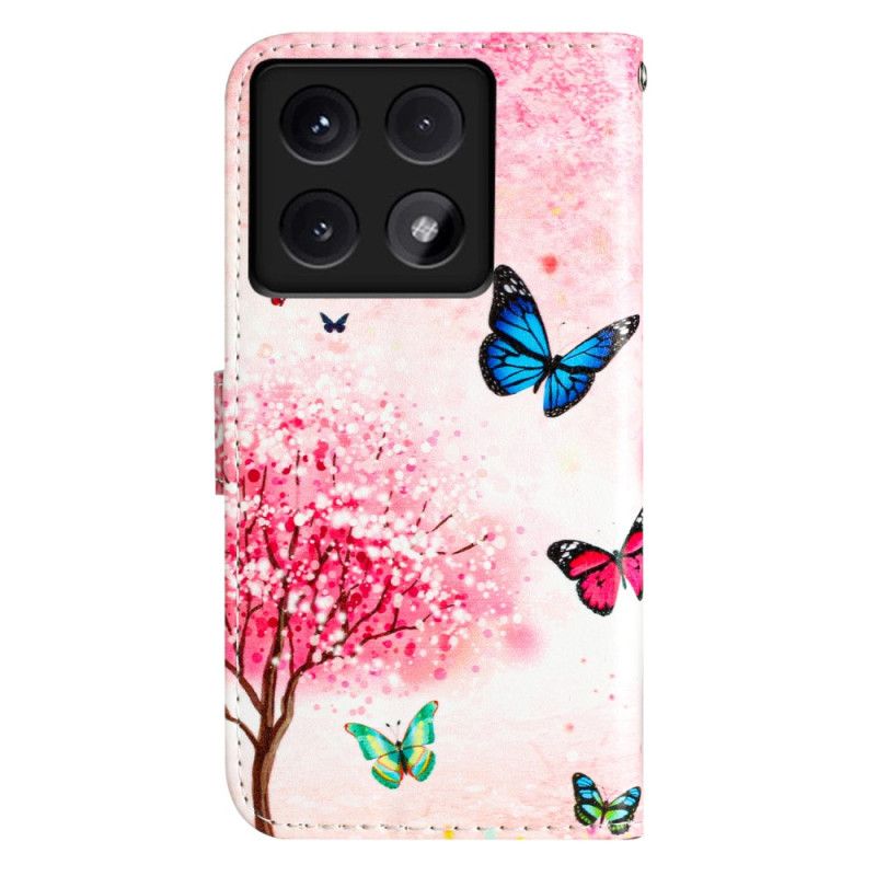 Flip Cover Xiaomi 14t Kirsebærblomst