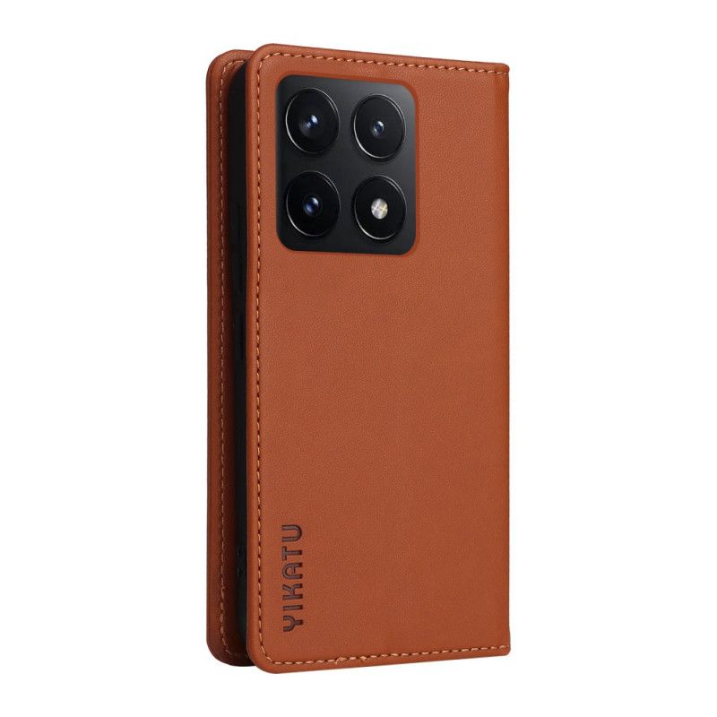 Flip Cover Xiaomi 14t Klassisk Yikatu