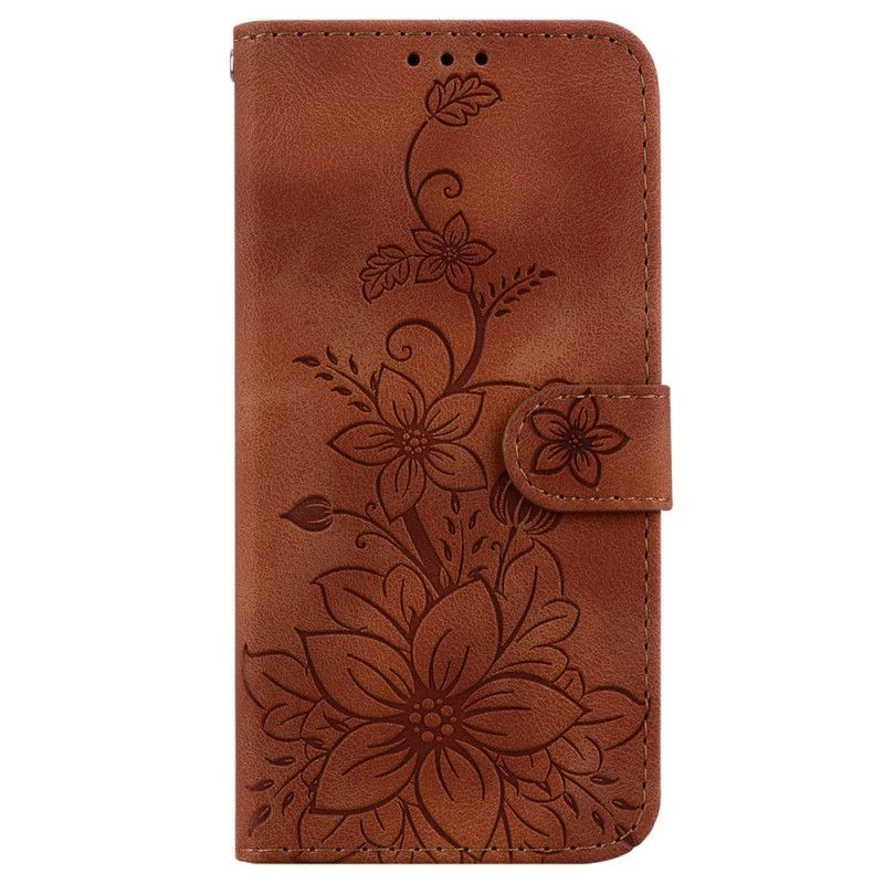 Flip Cover Xiaomi 14t Liljeblomster