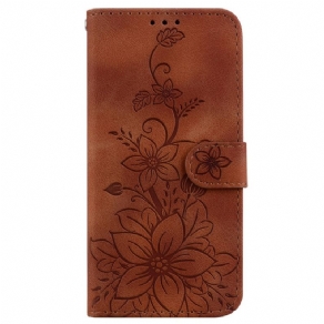 Flip Cover Xiaomi 14t Liljeblomster