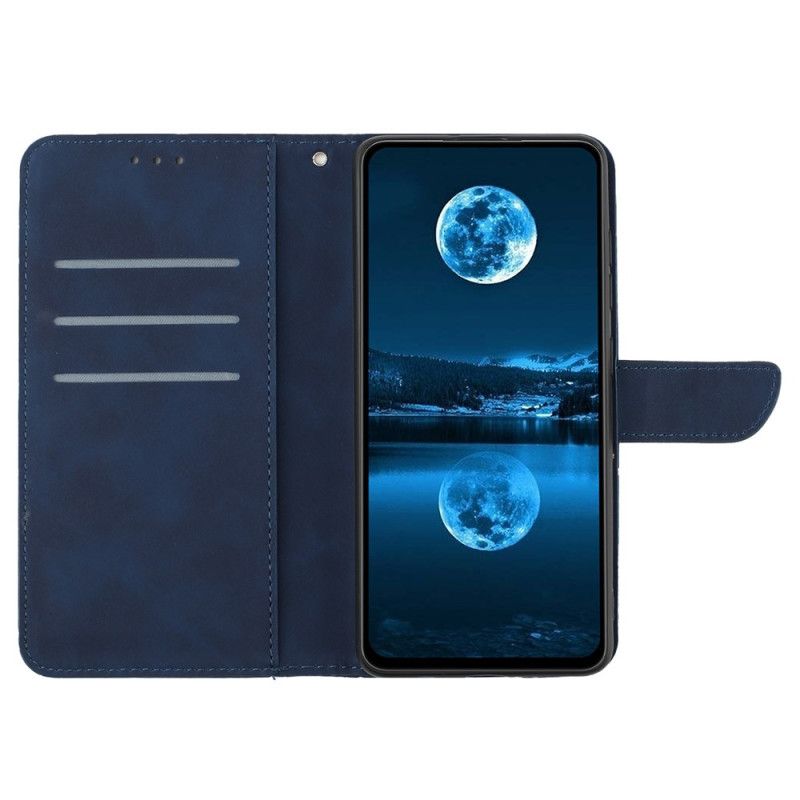 Flip Cover Xiaomi 14t Linje Og Tegnet