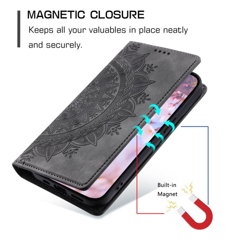 Flip Cover Xiaomi 14t Mandala Ruskindseffekt