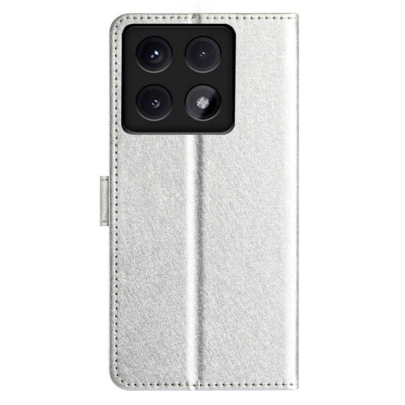 Flip Cover Xiaomi 14t Strappy Silk Texture