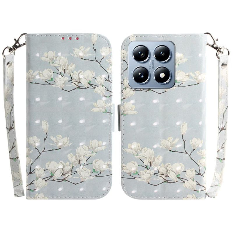 Flip Cover Xiaomi 14t Stribede Magnoliaer