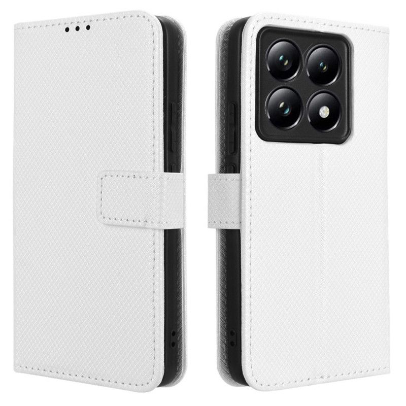 Læder Cover Xiaomi 14t Strap Points