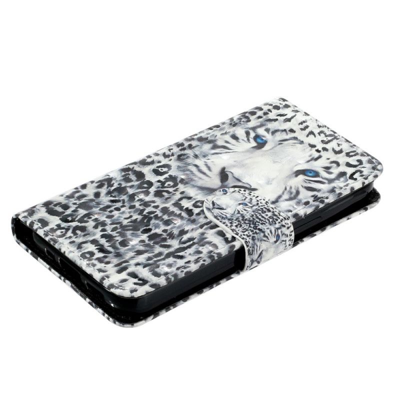 Læder Cover Xiaomi 14t Telefon Etui Leopardrem