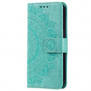 Læder Cover Xiaomi 14t Telefon Etui Mandala Søn