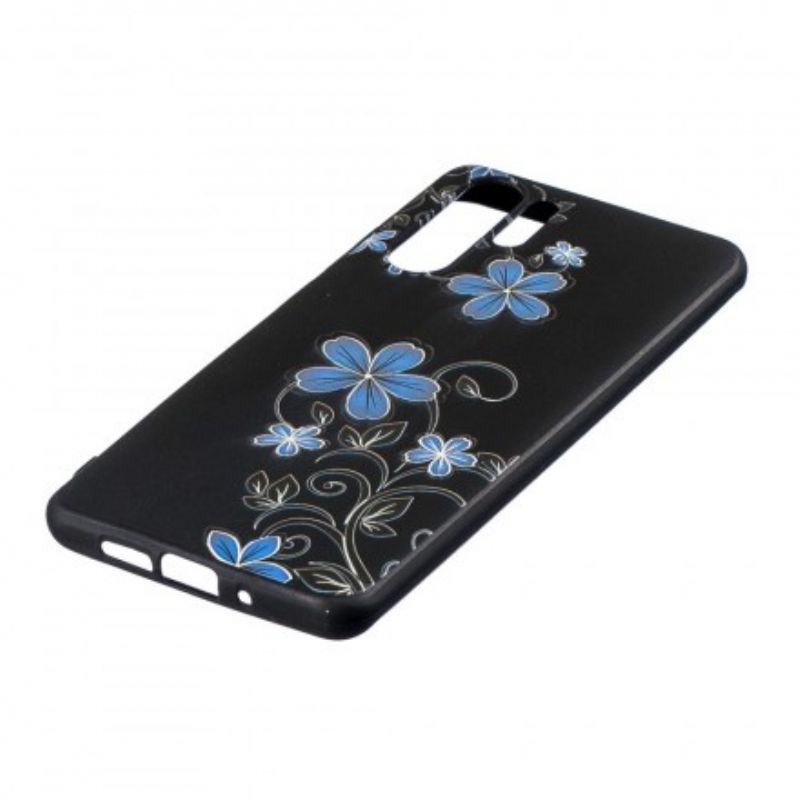 Cover Huawei P30 Pro Blå Blomster