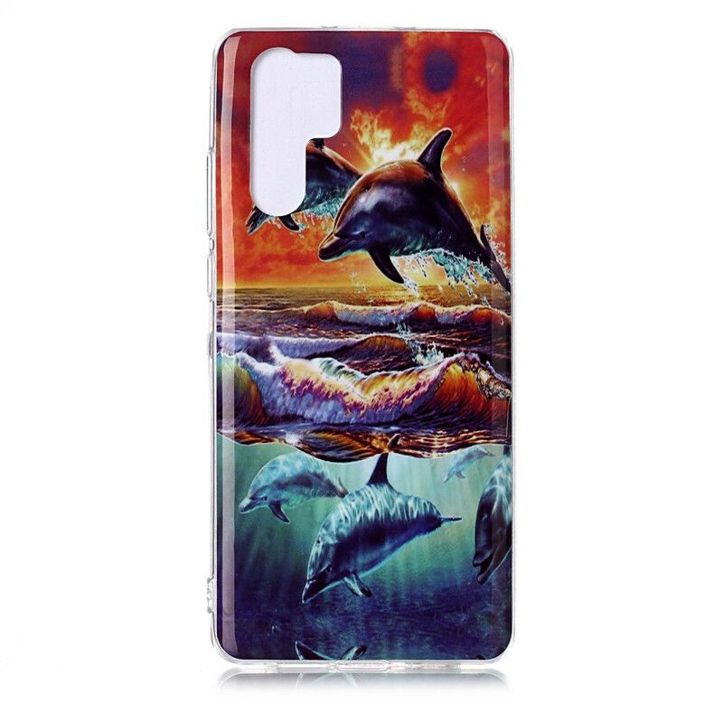 Cover Huawei P30 Pro Delfiner Går Fri