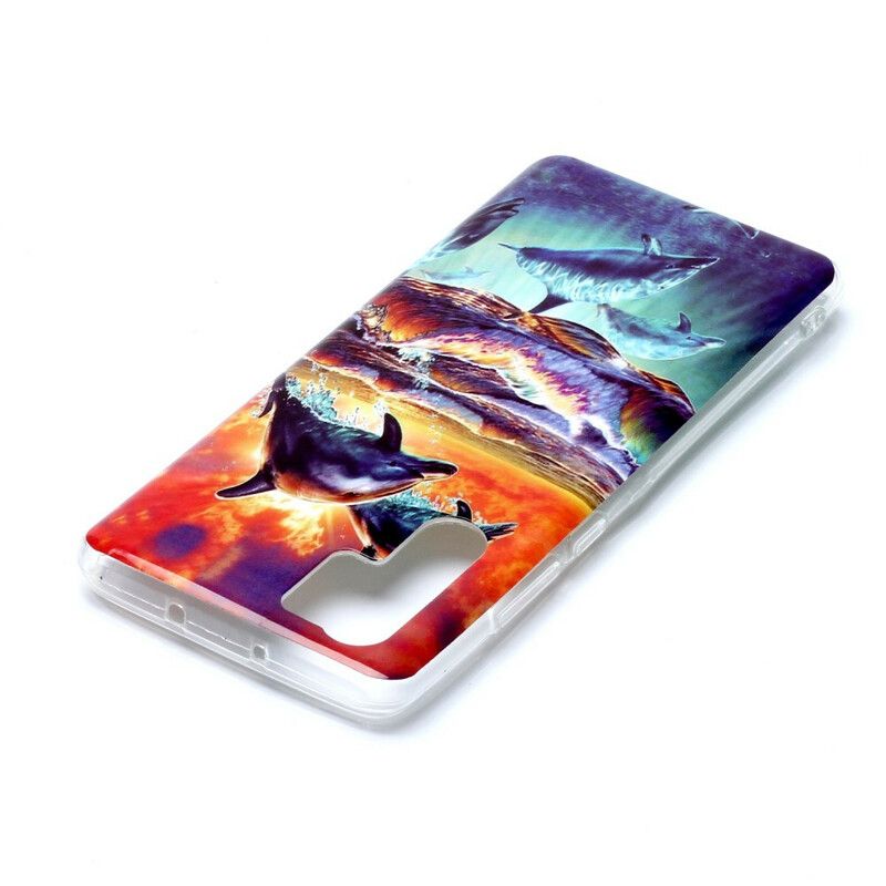 Cover Huawei P30 Pro Delfiner Går Fri