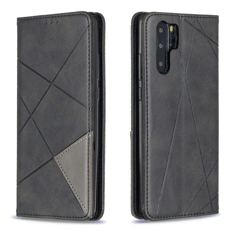 Cover Huawei P30 Pro Flip Cover Kunstnerstil