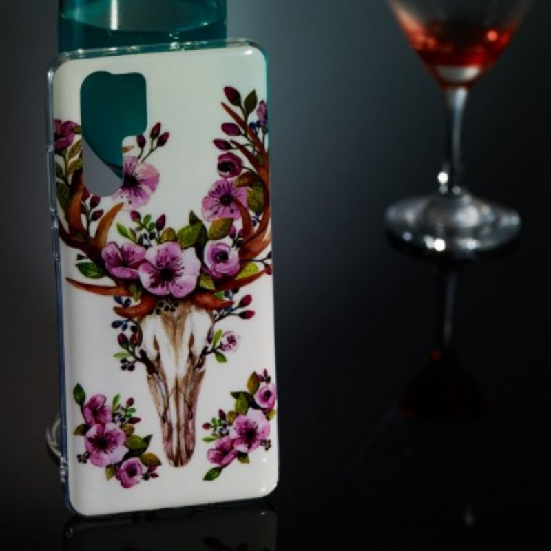 Cover Huawei P30 Pro Fluorescerende Blomsterelg